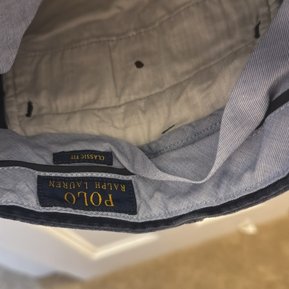 Men’s navy blue, Ralph Lauren corduroy pants size 38/30. - Picture 4 of 5
